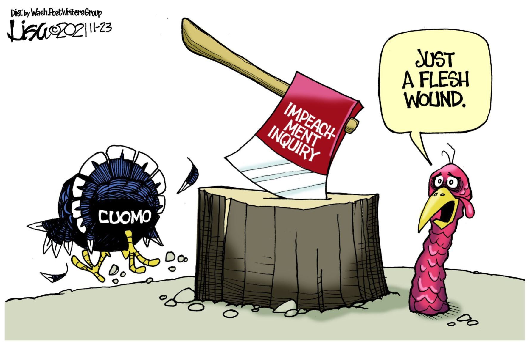 Lisa Benson cartoon